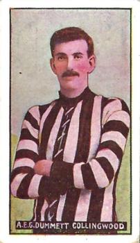 1906-07 Sniders & Abrahams Australian Footballers Victorian League Players (Series C) #NNO Alfred Dummett Front